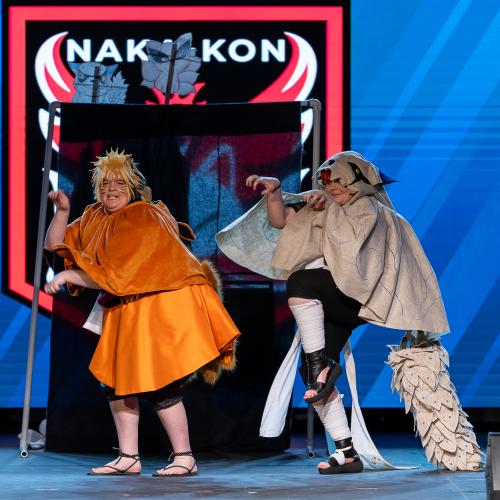 Naruto, Kakashi, and Gaara from Naruto
Cosplayers: Pincushion, Scissors, &amp; TheMachine Cosplay
https://www.instagram.com/pincushion_scissors_themachine/