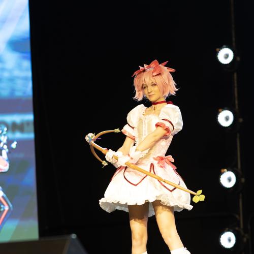 Madoka Kaname from Madoka Magica
Cosplayer: SpookParade
https://www.instagram.com/spookparade/
