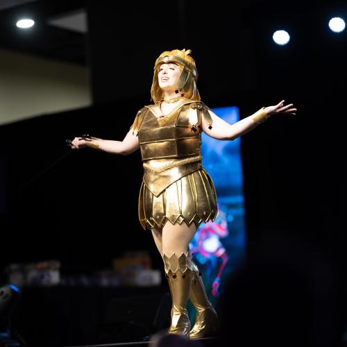 Sailor Galaxia and Princess Serenity from Sailor Moon
Cosplayers: Fancy Jen Cosplay and Grapefruit Cosplay
https://www.instagram.com/fancyjencosplay/
https://www.instagram.com/grapefruit_cosplay/
