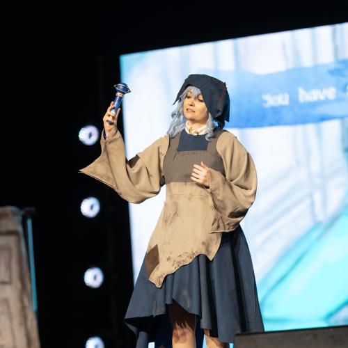 Hoshimachi Suisei from Hololive
Cosplayer: Hanah FCRP
https://www.instagram.com/hanah_fcrp/