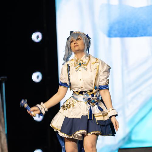 Hoshimachi Suisei from Hololive
Cosplayer: Hanah FCRP
https://www.instagram.com/hanah_fcrp/